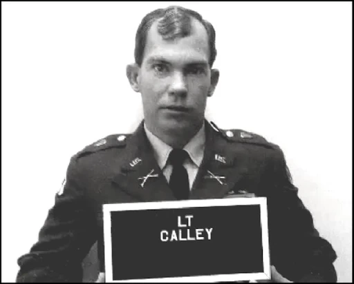 Second Lieutenant William L. Calley's booking photo (1969) Unknown Author | Wikimedia Commons