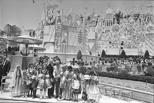 It's a Small World opening (1966) | Wikimedia Commons | CC BY 4.0