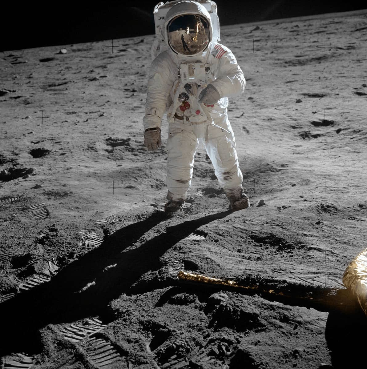 Astronaut Buzz Aldrin on the moon (21 July 1969) | NASA