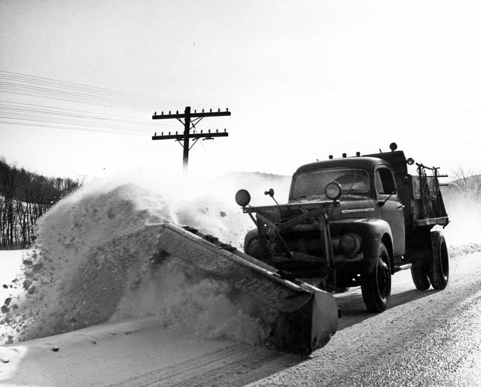 Historic Snow Plow (Feb 1955) VTrans | Flickr