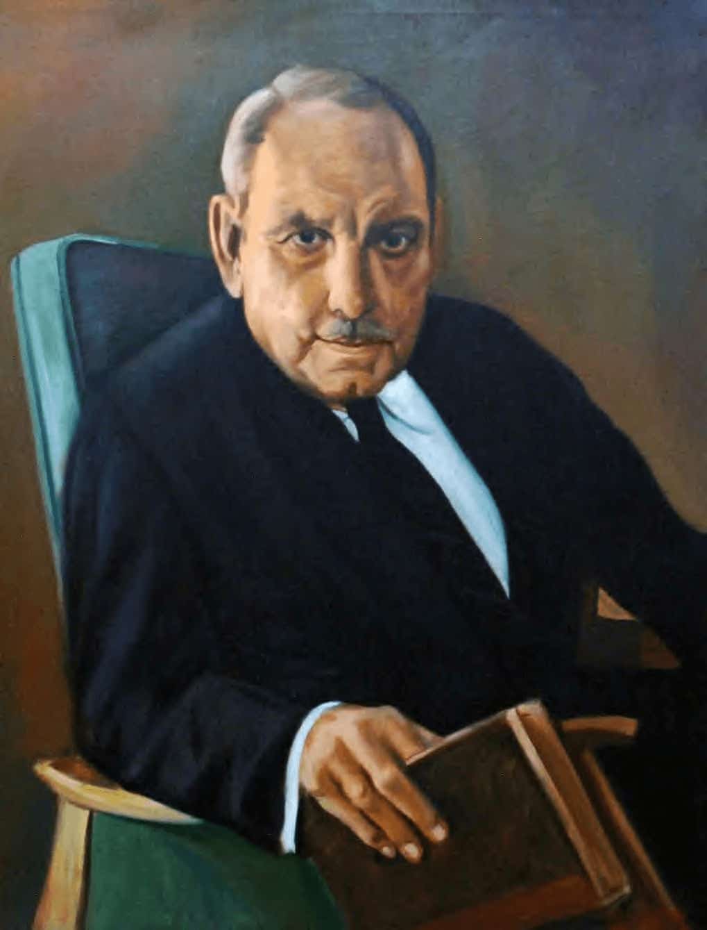 Painting of the Honorable Luis Muñoz Marín, former Secretary of State of Puerto Rico | 	Estrella Díaz | Wikimedia Commons