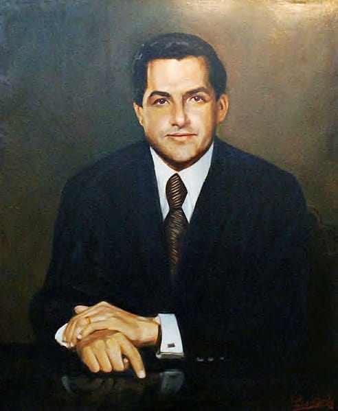 Painting of the Honorable Rafael Hernández Colón, former Secretary of State and Governor of Puerto Rico | Estrella Díaz | Wikimedia Commons