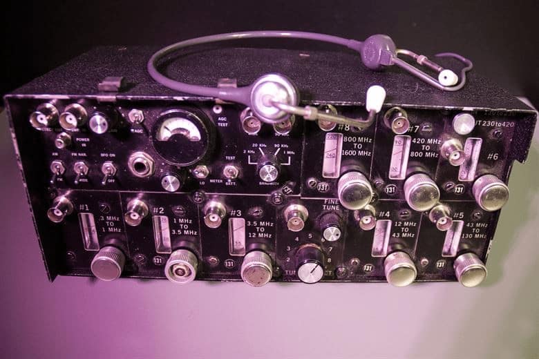 Electric listening device receiver of the Cold War | National Museum of the U.S. Air Force