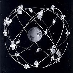 GPS Satellite Constellation (2007) NOAA | Wikimedia