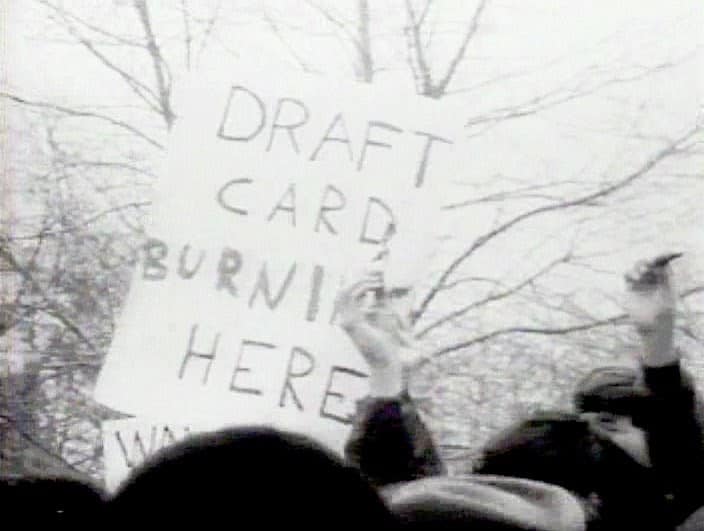 Draft Card Burning NYC (15 April 1967) Universal News| Internet Archive