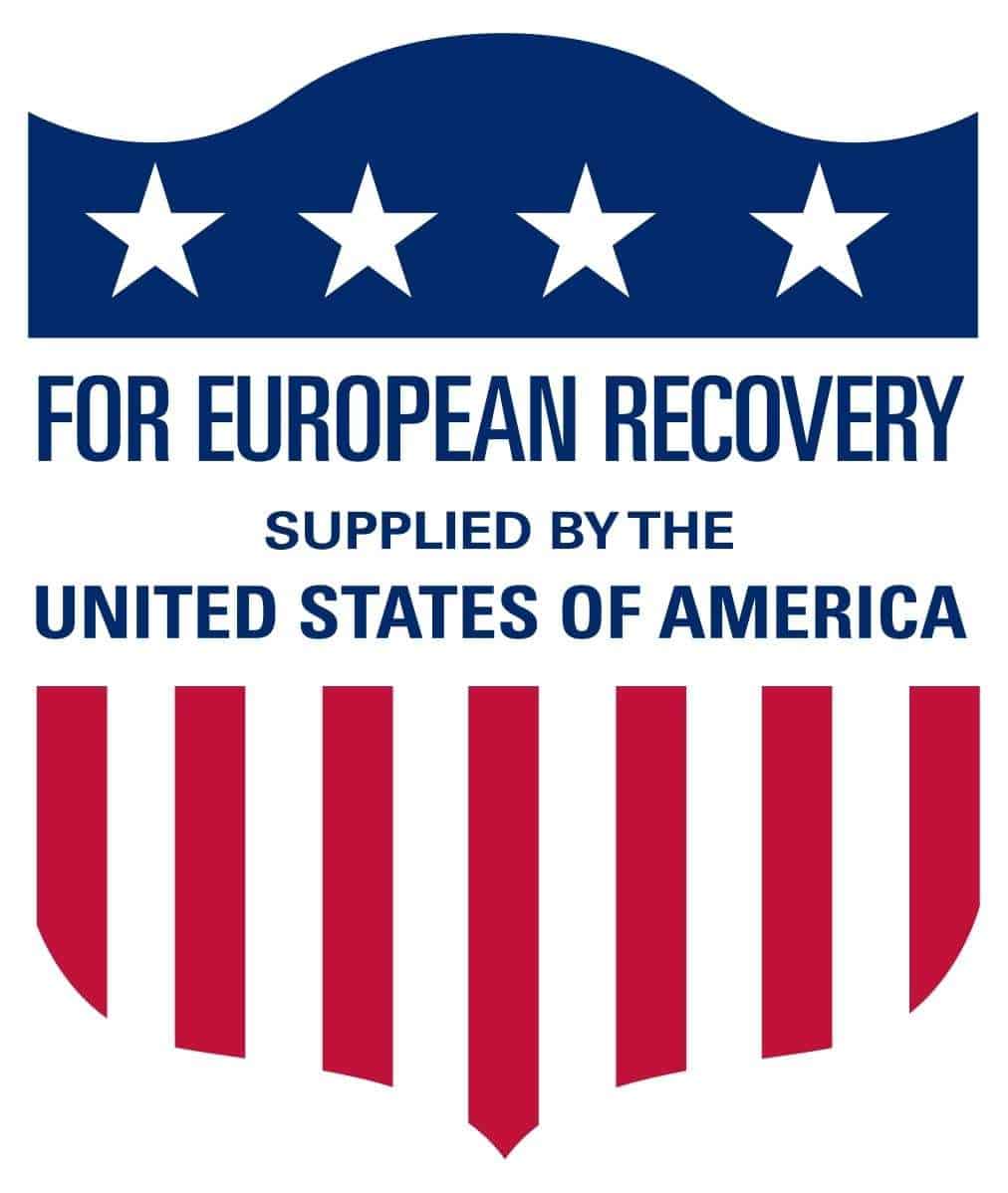 U.S. Marshall Plan Aid Logo (c. 1948-1953), U.S. Government | Wikimedia