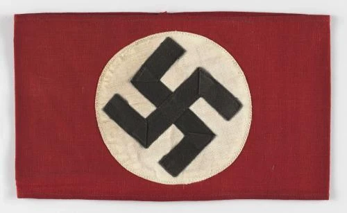Armband of the Nazi party (Between 1933 and 1945) Anonymous | Jean Moulin Museum