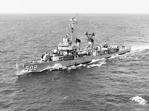 The U.S Navy Destroyer USS Cony DD-508 in the Atlantic Ocean in 1968 (March 12, 1968) Lieutenant Orgill, U.S Navy | Wikimedia Commons