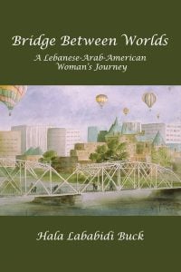 In this personal, multifaceted memoir, Hala Buck, a professional artist and integrative therapist, reflects on her mixed Muslim and Christian family, her marriage to an American diplomat, their nomadic life between the Arab World and North America, raising a “Third Culture” daughter, and navigating cultures. Buck’s story finds her as she embarks on a pilgrimage to her birth country, rediscovering her Lebanese roots. The daughter of a Muslim father and Christian mother, Buck explores her childhood in Lebanon––itself a bridge between East and West. She leaves her country of birth to follow her American husband. Through stories, poetry, and watercolors, as well as art therapy, Hala paints us a picture of her transient life in seven Arab countries, West Africa, and Canada. Along the way she discovers and explores what it means to be a human bridge, crossing between cultures and inviting others to do the same, all the while looking for meaning and purpose. Bridge Between Worlds is both deeply personal and a universal story of searching for a sense of belonging and home. With honesty, creativity, and humor, Hala Buck shares her story with the hope of inspiring and encouraging readers to explore their own stories and discover, as she has, new understanding, perspectives, and gifts on their journey.