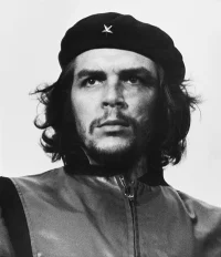 Popularized cropped version of Guerrillero Heroico - Che Guevara at the funeral for the victims of the La Coubre explosion, taken on 5 March 1960. Alberto Korda