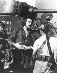 Commander Ernesto Che Guevara after the victory in Santa Clara, December 1958. Anonymous