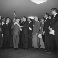 Castelo Branco's inauguration as President of the Republic, 15 April 1964. Brazilian National Archives