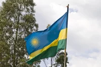 Rwandan flag. Hjalmar Gislason