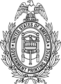 Seal of the United States Government Printing Office. U.S. Government