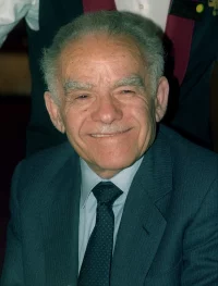 Yitzhak Shamir, Prime Minister of Israel 1983-1984 and 1986-1992. National Library of Israel