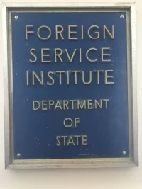 Foreign Service Institute sign. fp21