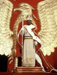 Coronation of Bokassa I. Unknown