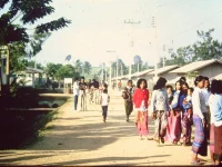 Phanat Nikhom refugees. Vietnamese Heritage Museum, John Launder