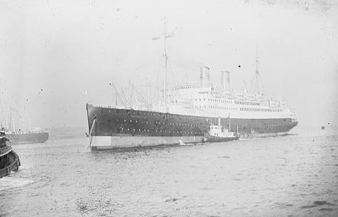 MS Gripsholm. Library of Congress