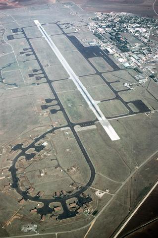 Aerial view of the airfield at Incirlik Air Base. U.S. Air Force