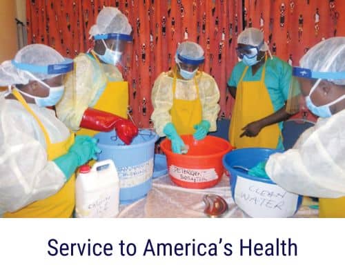 Participants learn to decontaminate medical equipment at 
Central Regional Training in Cape Coast, Ghana.
USAID / Ghana’s Systems for Health Project. https://is.gd/uu4kMN