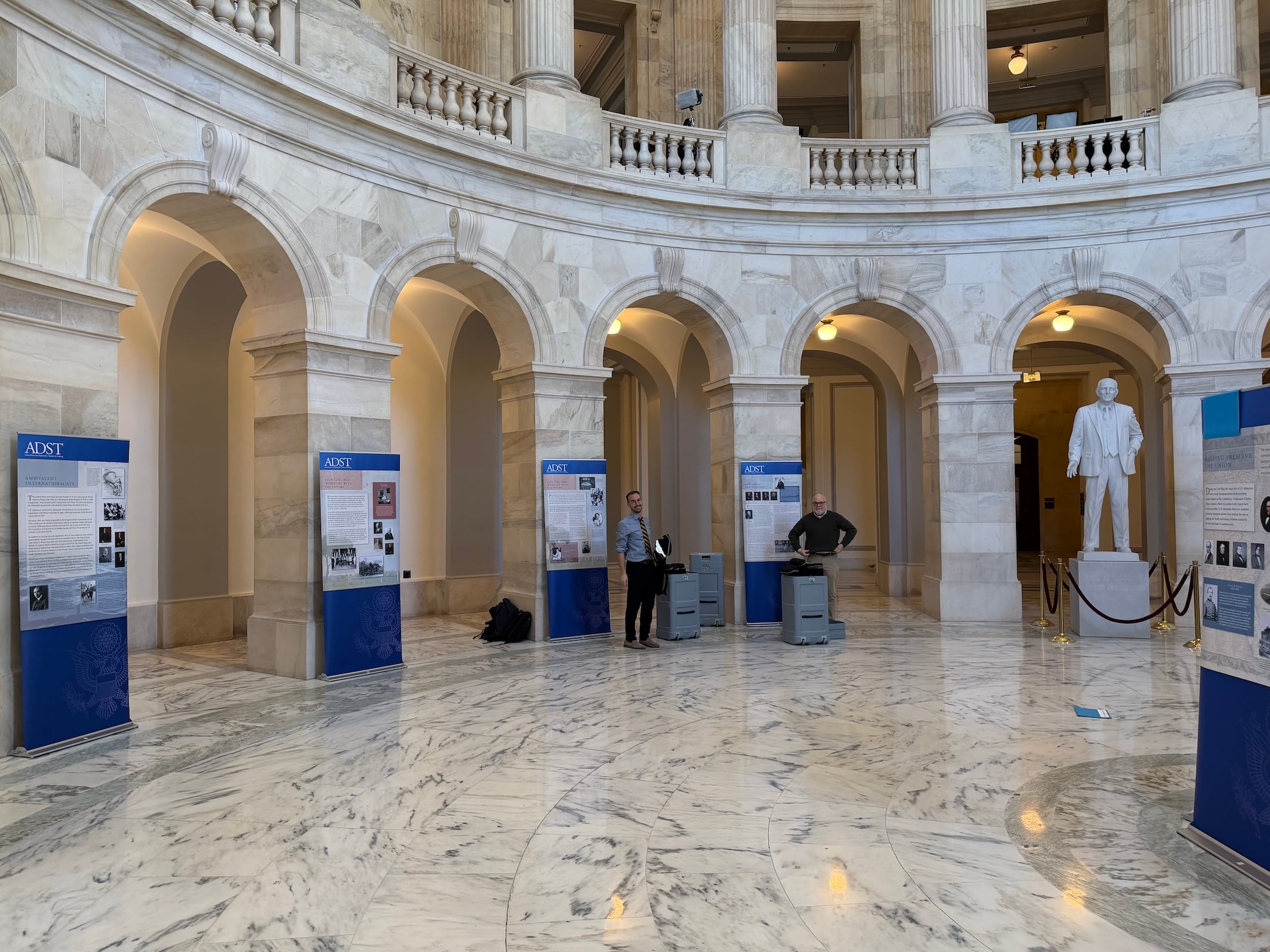 History of U.S. Diplomacy: From Its Beginnings to Today Exhibit Opening