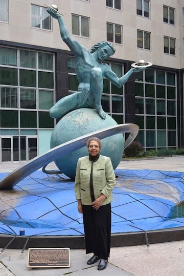 Ruth A. Davis at the State Department. Photo courtesy of AFSA.