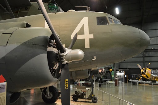 Dworken observed bombing runs in Laos from a C-47 similar to this one in the National Museum of the United States Air Force. (U.S Air Force photo)